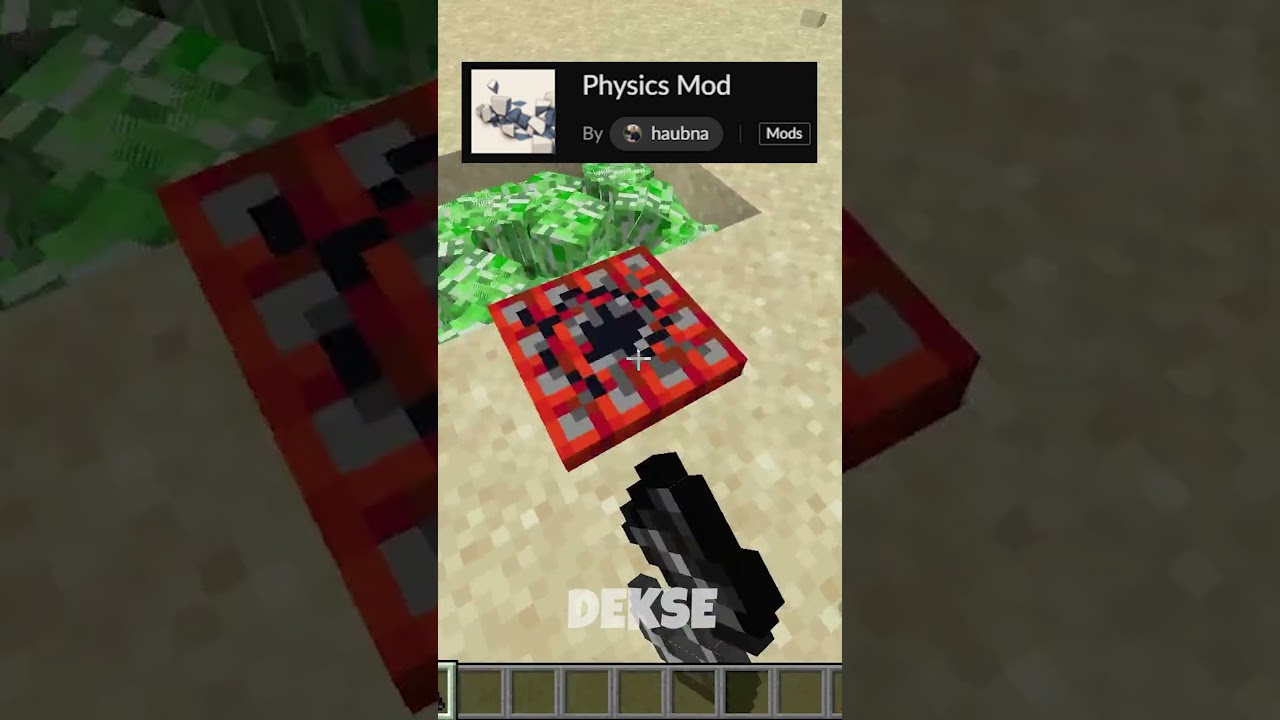 MINECRAFT COOL MODS PT. 5  #dekse #minecraft #polska #gaming