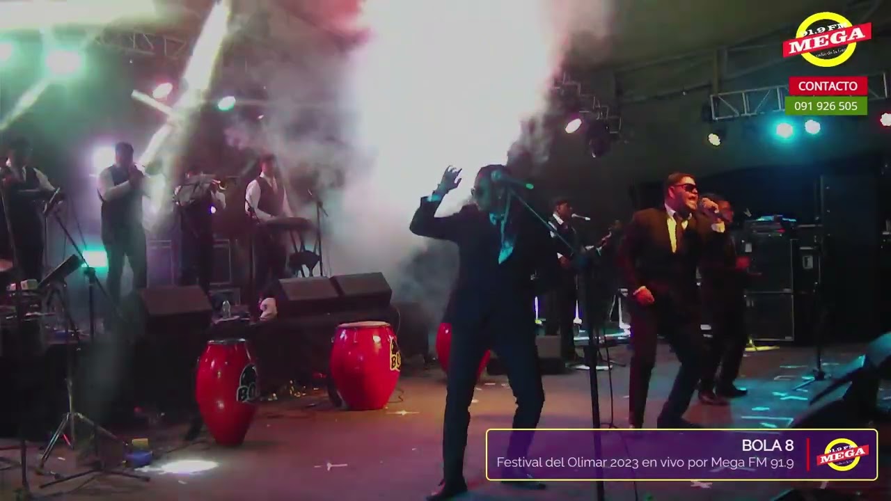 Bola 8 en el Festival del Olimar 2023 - transmisión Mega FM 91.9 Vergara