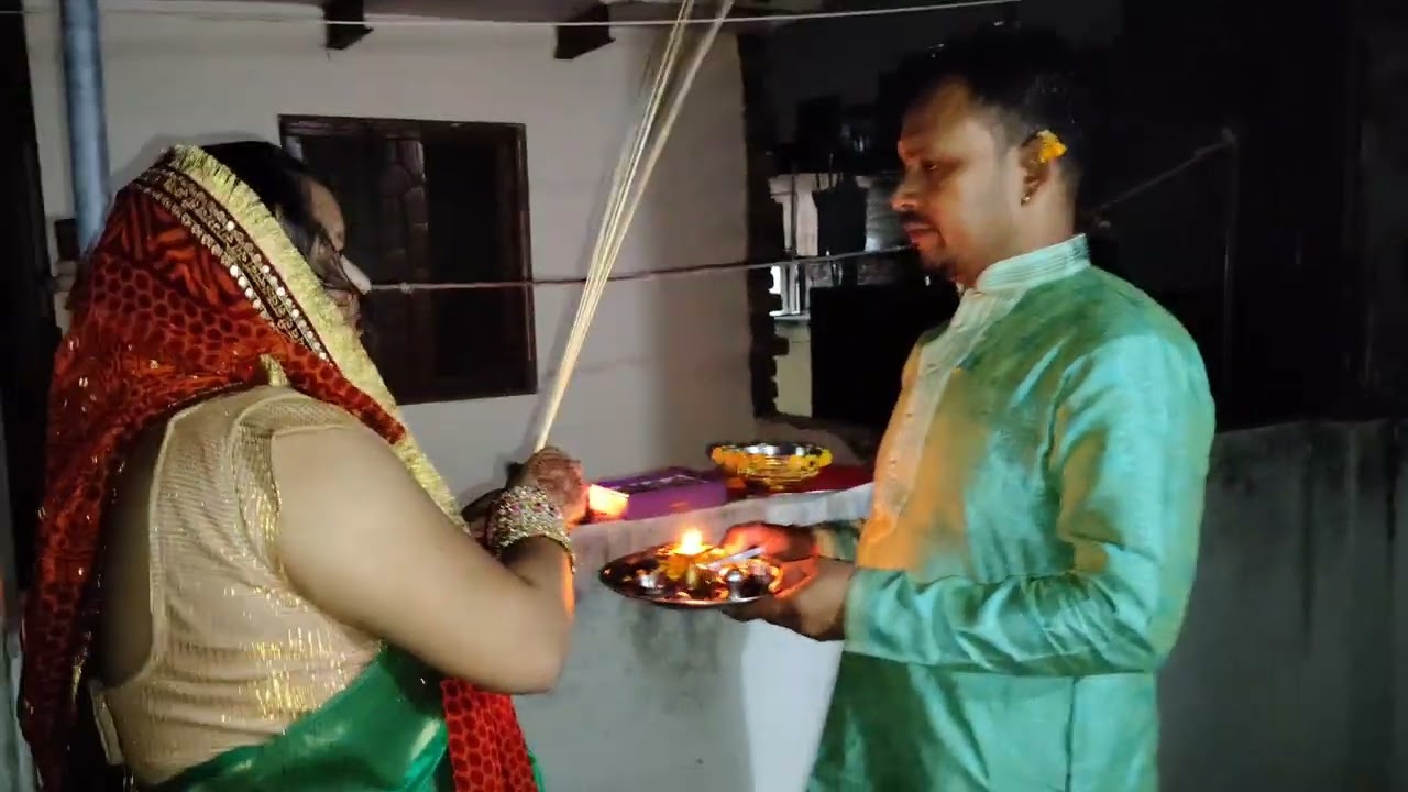 Meri karwachauth pooja....nd surprised 🎁🎁