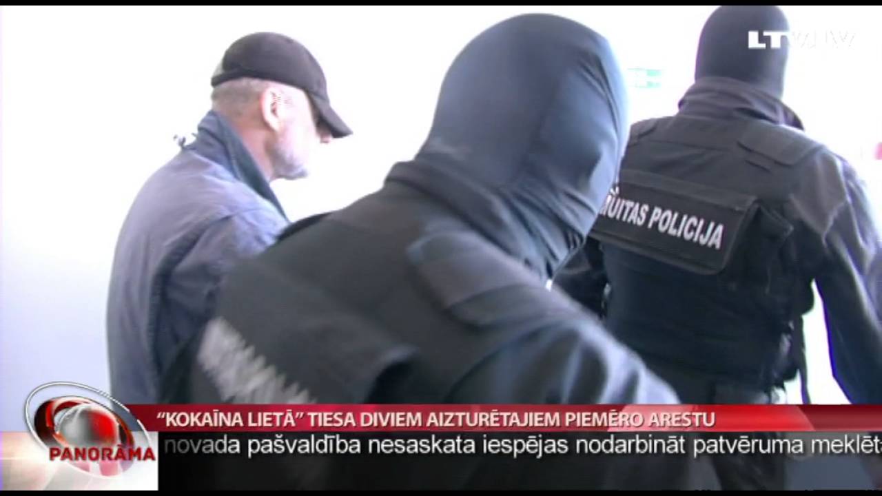 “Kokaīna lietā” tiesa diviem aizturētajiem piemēro arestu