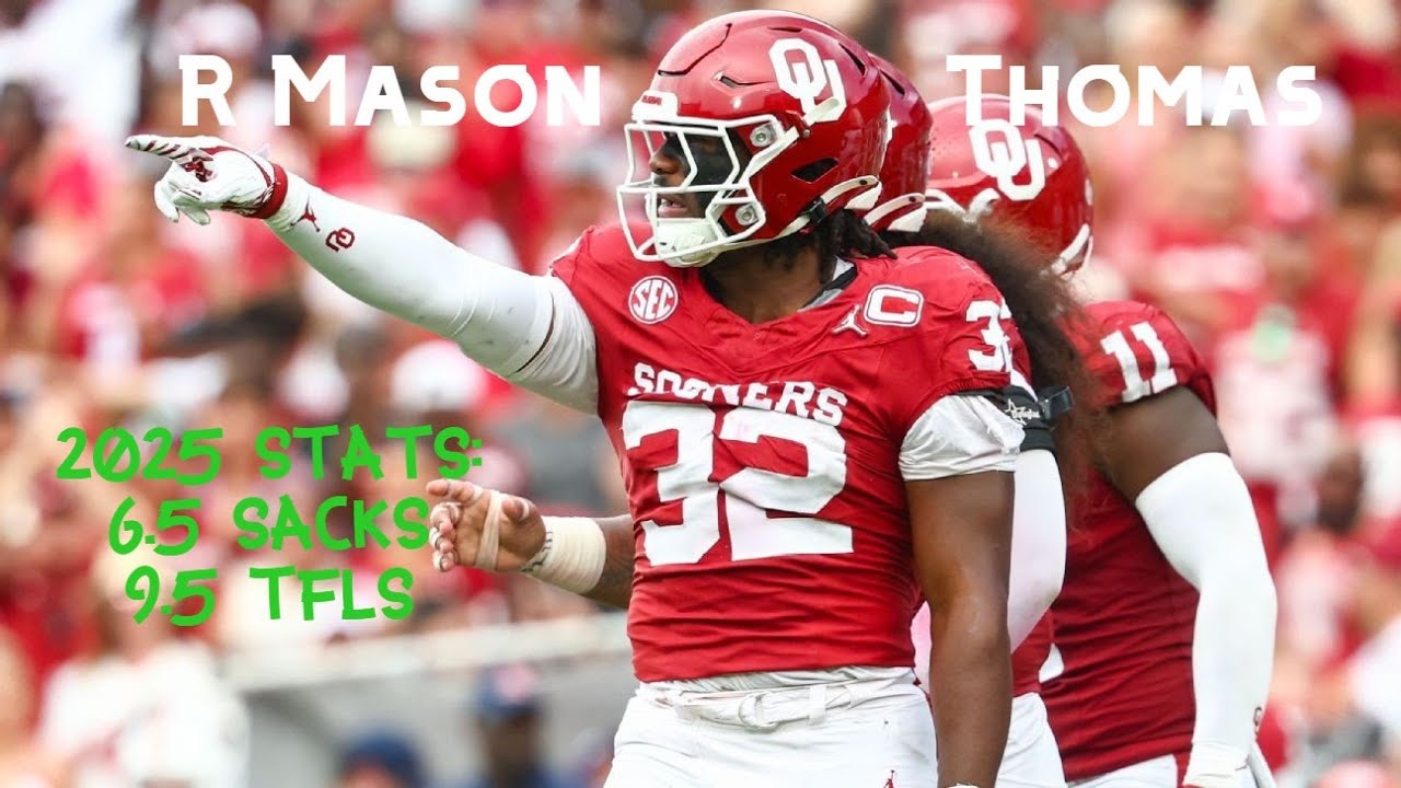 R Mason Thomas - Oklahoma | 2025 Highlights