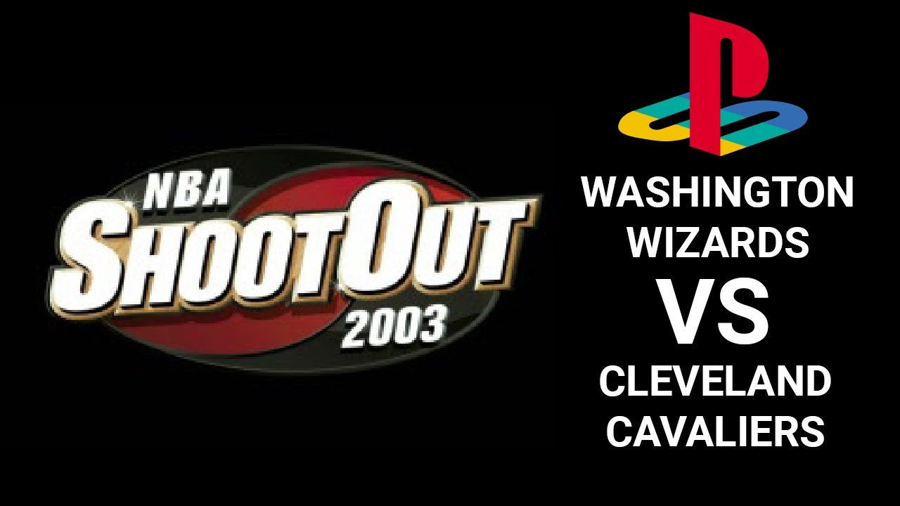 NBA ShootOut 2003 (Playstation) - Washington Wizards VS. Cleveland Cavaliers [HD] | RetroGameUp