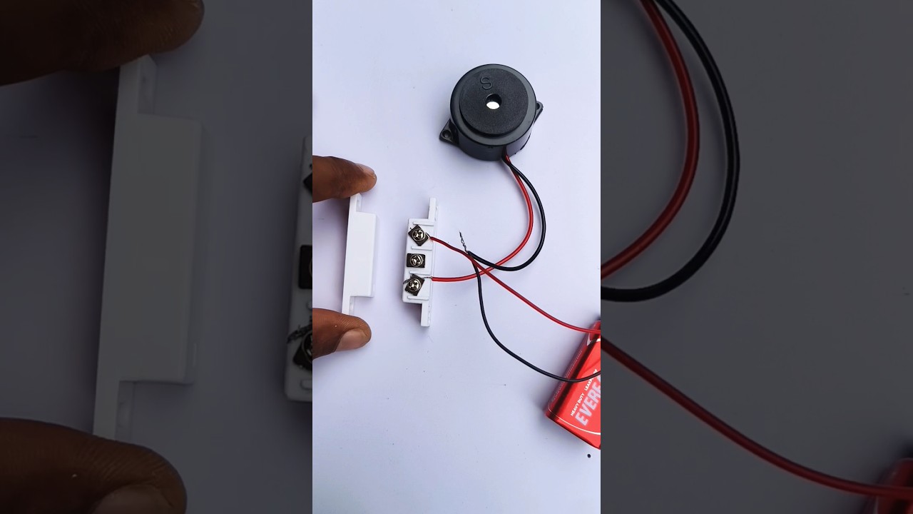 simple door security alarm 😊😊