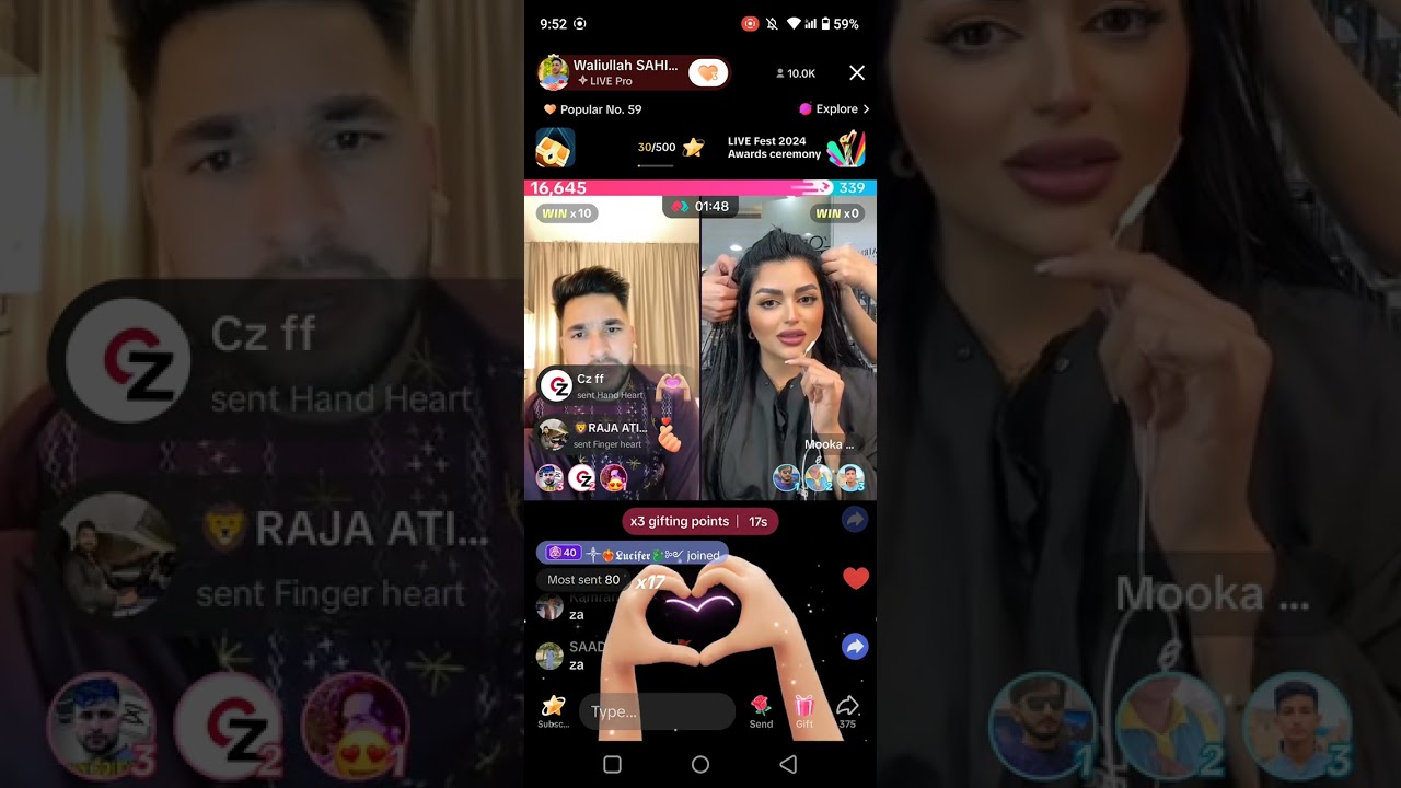 Waliullah Versus Mooka Tiktok Live Match January 10th, 2025
