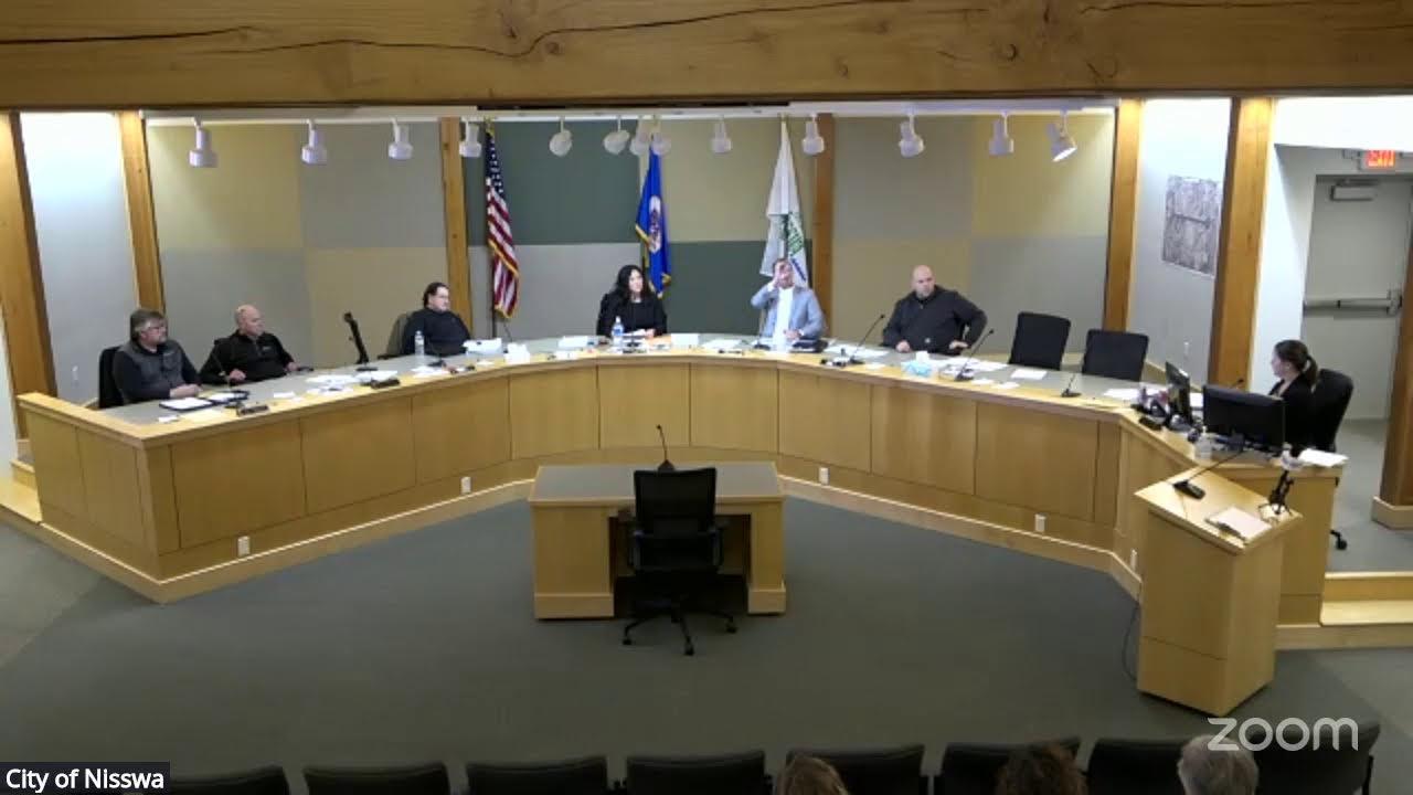 City of Nisswa's Regular City Council Meeting 1/20/2026 Zoom Meeting