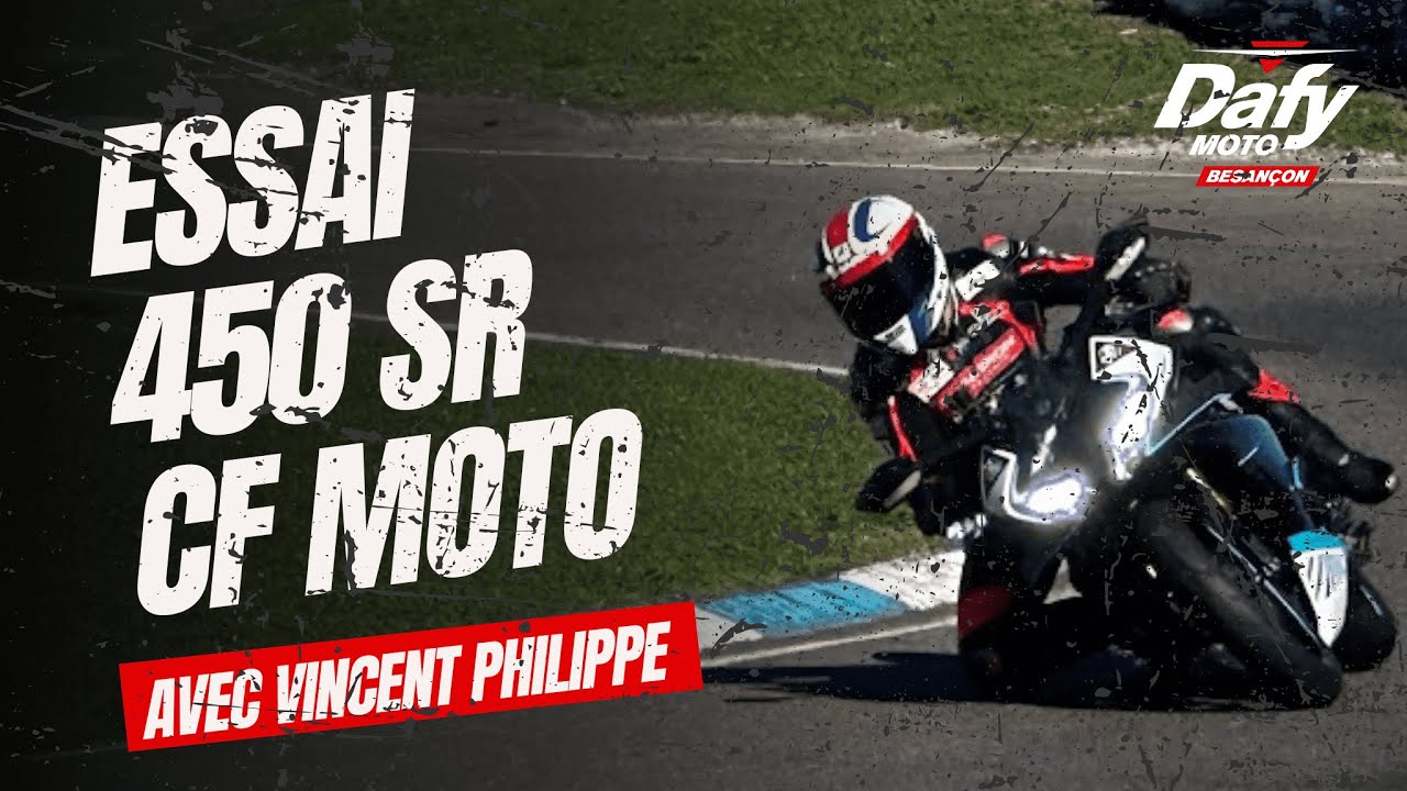 VINCENT PHILIPPE TESTE LA 450SR CF MOTO (EPISODE 1)