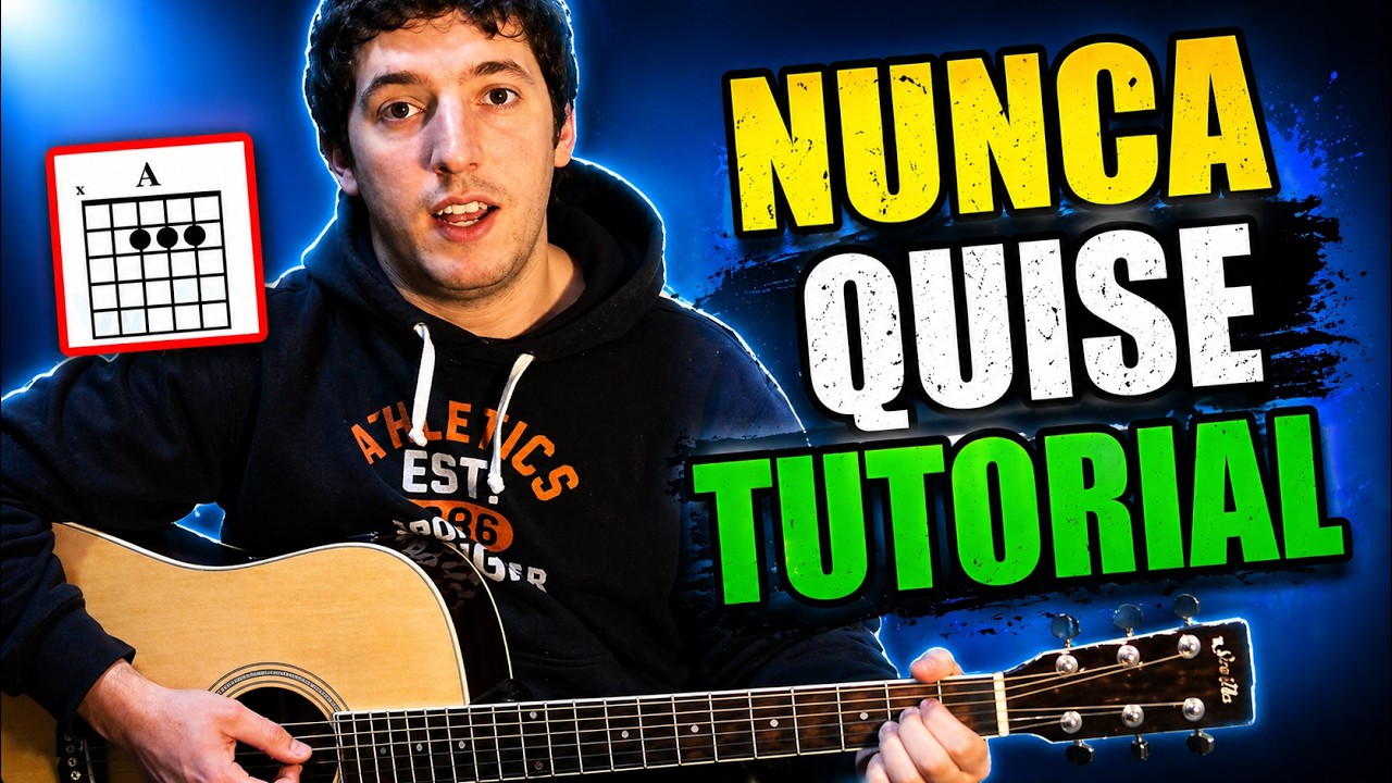 Aprende a Tocar NUNCA QUISE (Intoxicados) | Tutorial Guitarra FÁCIL: Acordes y Rasgueo