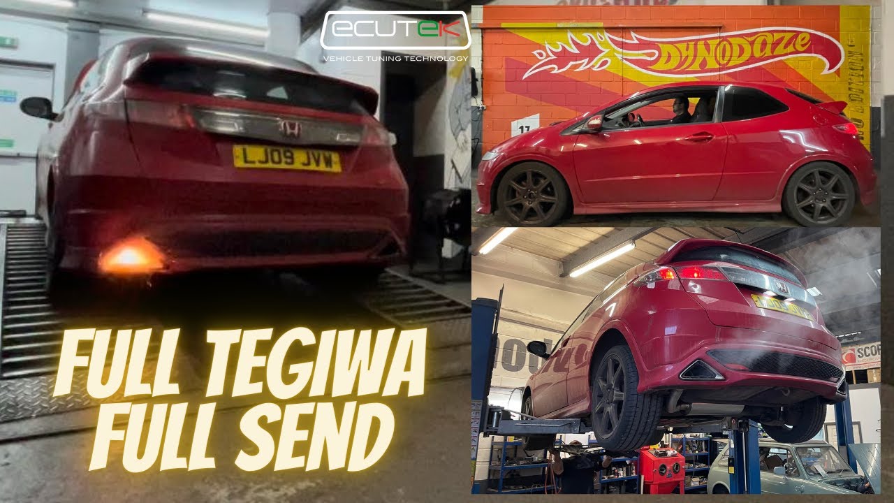 **FULL TEGIWA SYSTEM** and MAP Honda Civic FN2 TypeR
