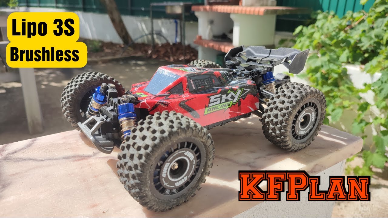 Unveiling the Thrilling First Run of KFPlan RC KF13 1/16 3S Brushless Red Body
