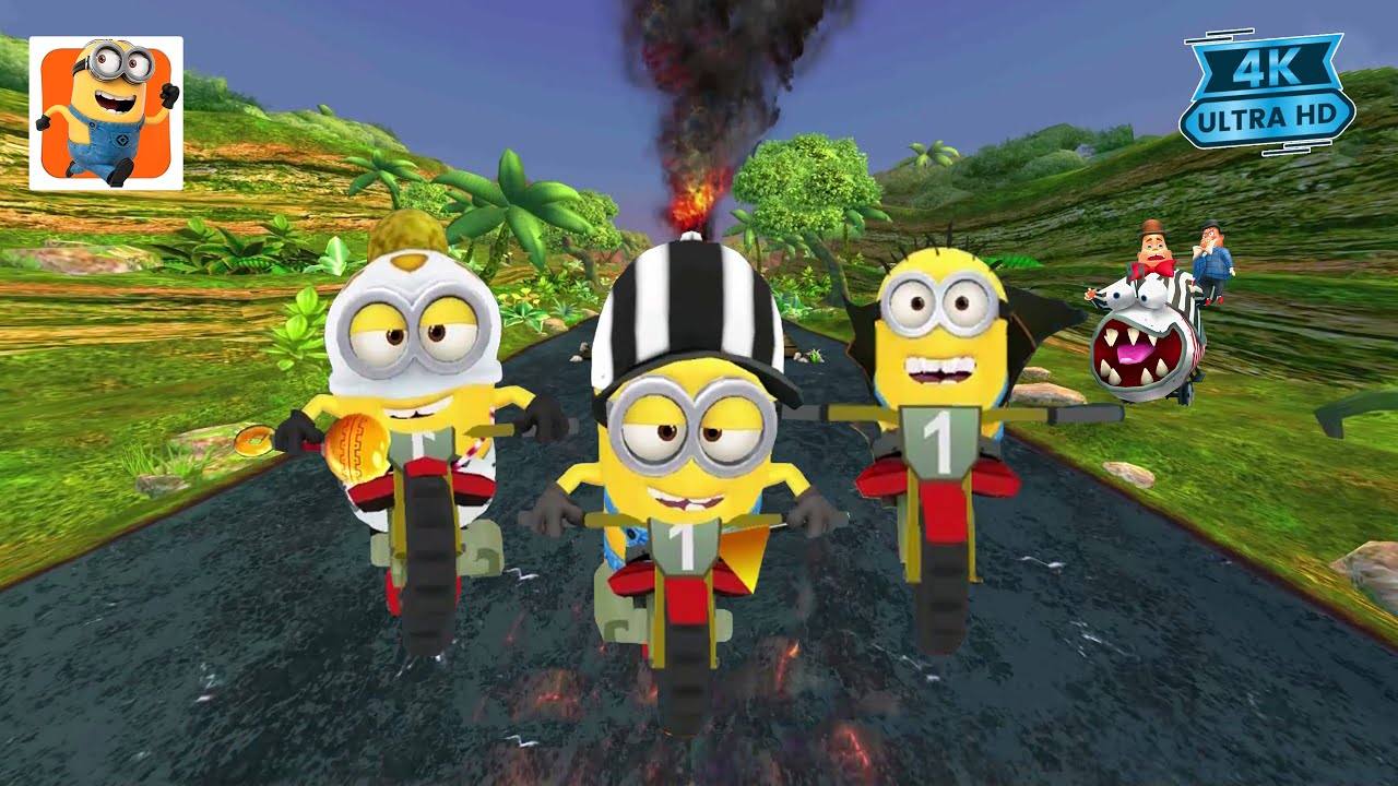 Despicable Me 2 Minion Rush Full Screen Walkthrough old minion rush 4K 60FPS Ep 10