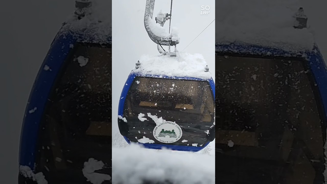 Snowfall Patriata Chairlift And Cable car Murree