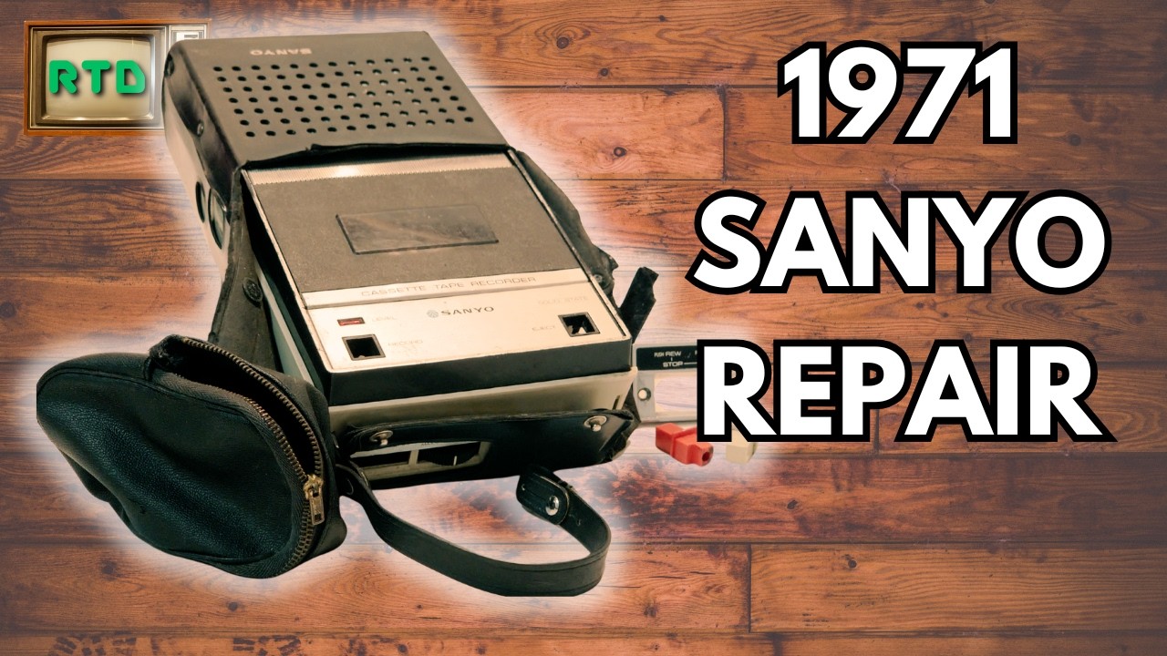 This $2 Sanyo Cassette Player Is Broken