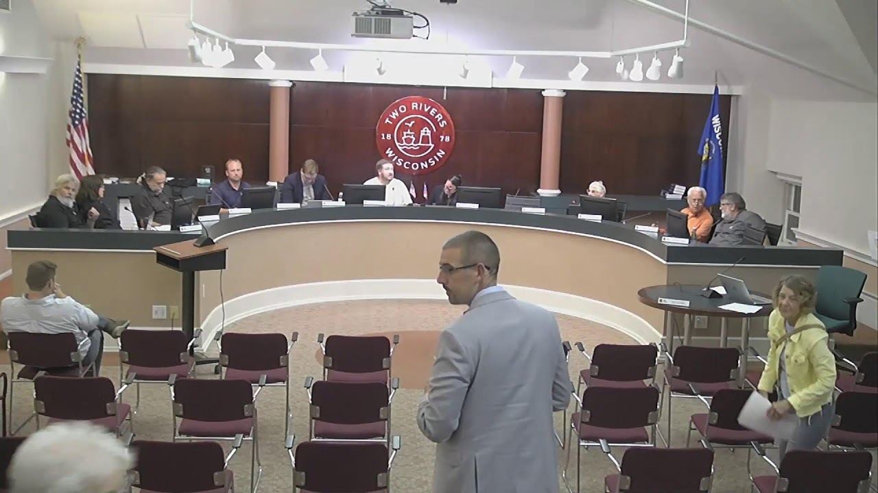 Two Rivers City Council Meeting for Monday, October 6, 2025