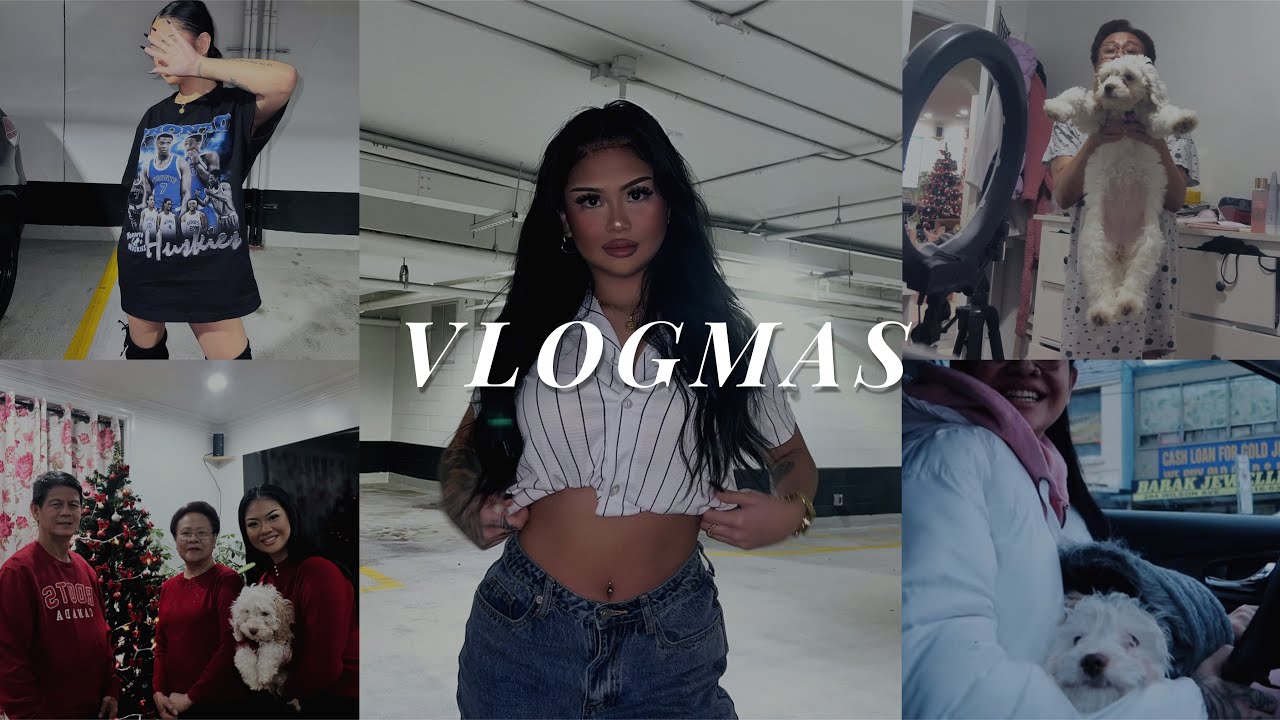 VLOGMAS 2023 : Week 3 ( Christmas , Shopping , Instagram Pictures etc )