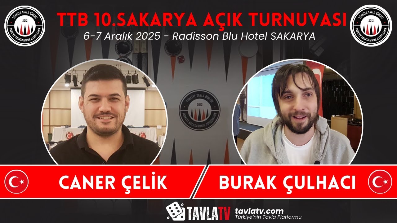 Caner ÇELİK - Burak ÇULHACI | TTB 10.Sakarya Açık Turnuvası