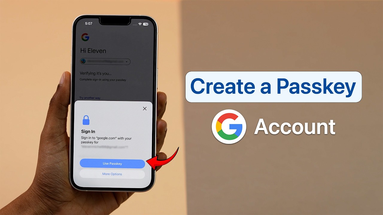 Как создать пароль для учетной записи Google?