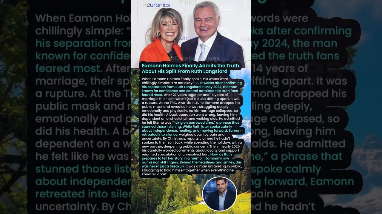 Eamonn Holmes Finally Admits the Truth About His Split From Ruth Langsford #shorts