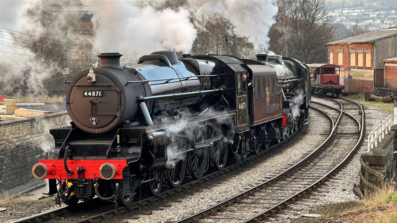 Trains at the 2025 Keighley & Worth Valley Railway Spring Steam Gala - 23/03/2025