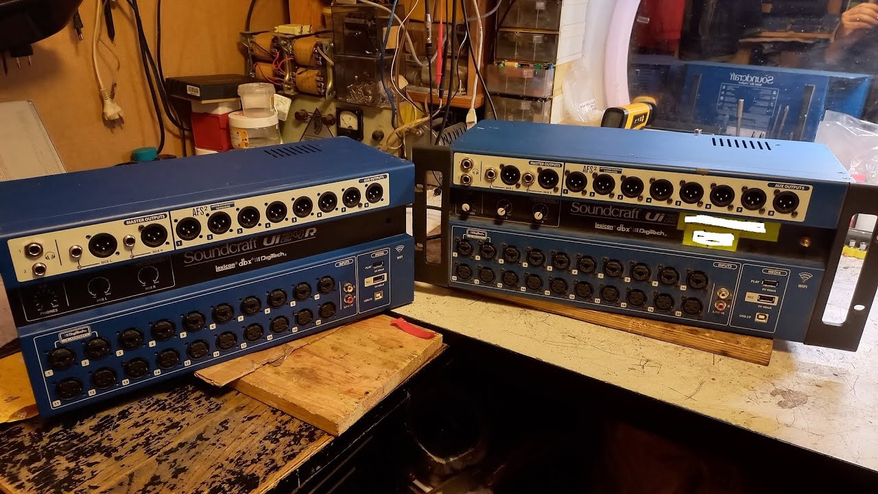 Soundcraft Ui24R  repair