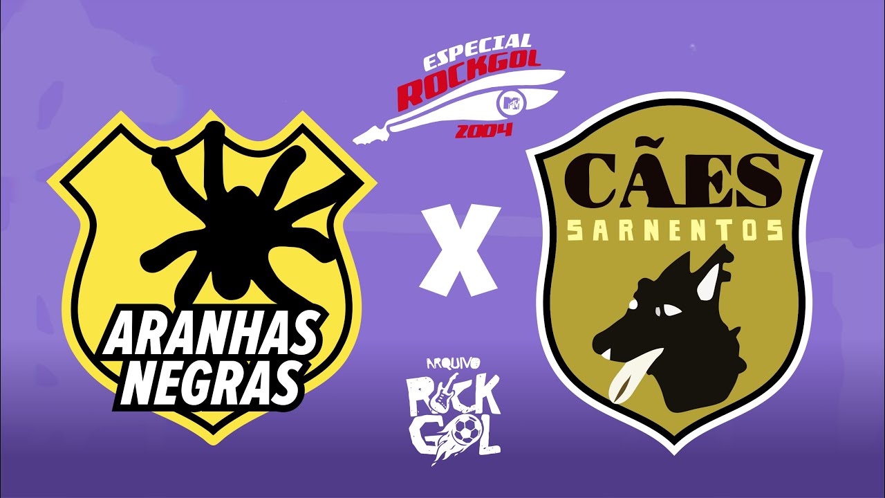 ROCKGOL [2004] - Aranhas Negras X Cães Sarnentos  | Semifinal