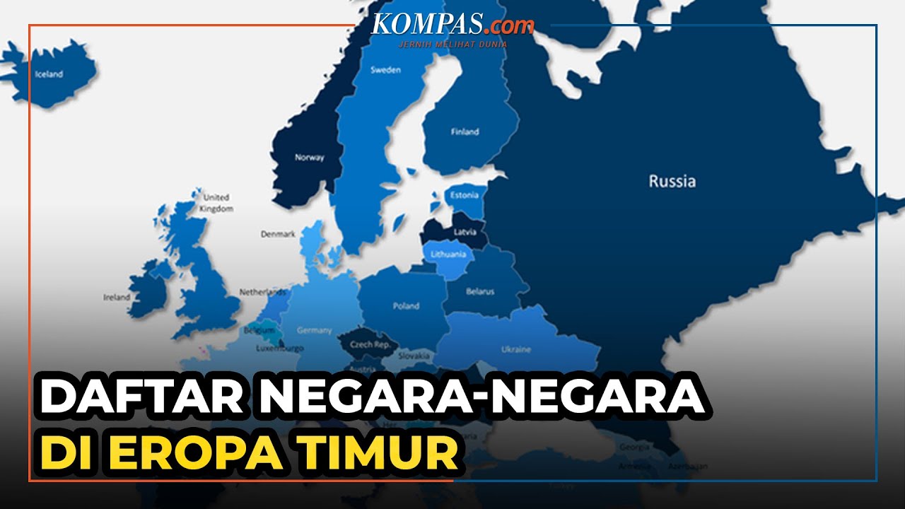 Sepuluh Negara di Eropa Timur