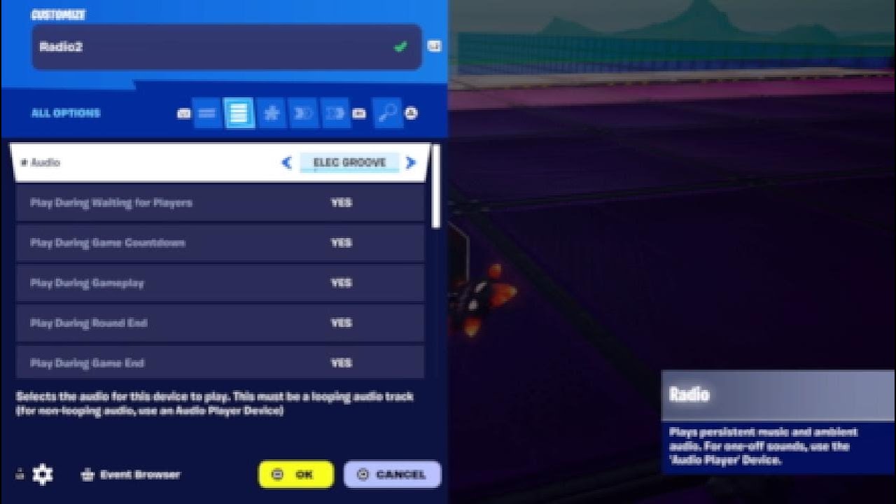 How To Add Music/Audio in Your Fortnite Creative Map (2024)