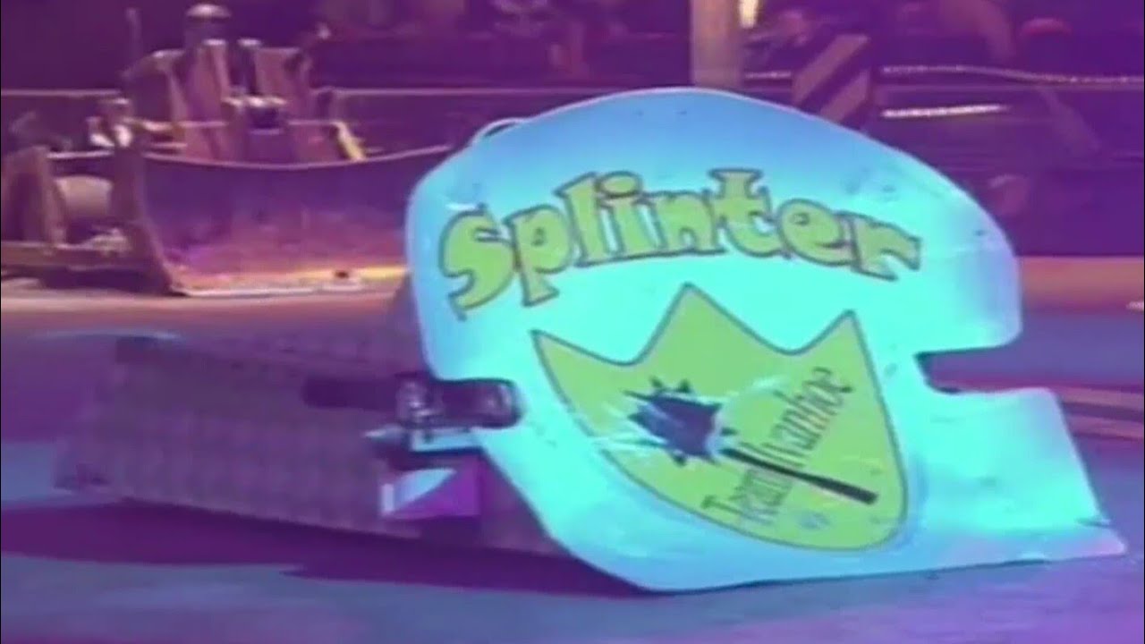 Splinter - Series 4 All Fights - Robot Wars - 2000