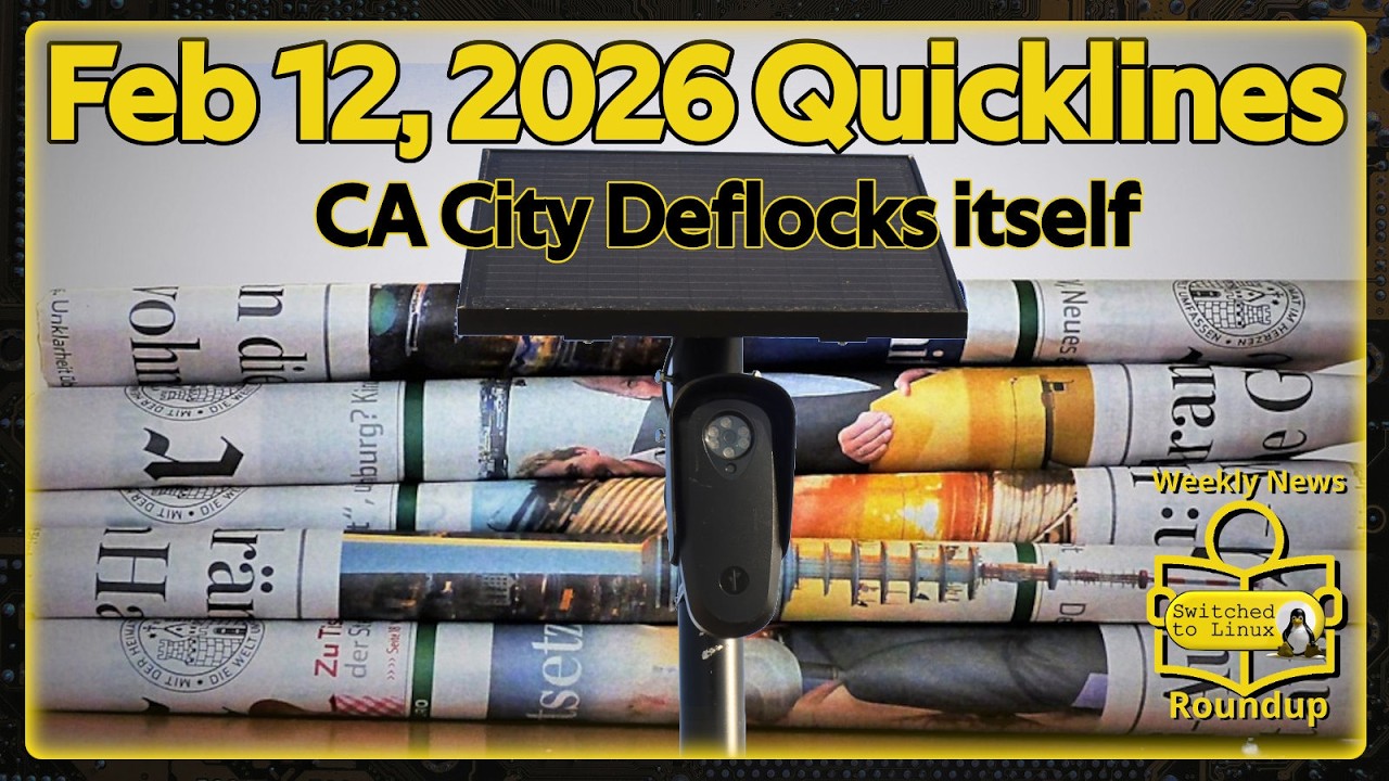CA City Deflocks itself | February 12th Quicklines | Weekly News Roundup