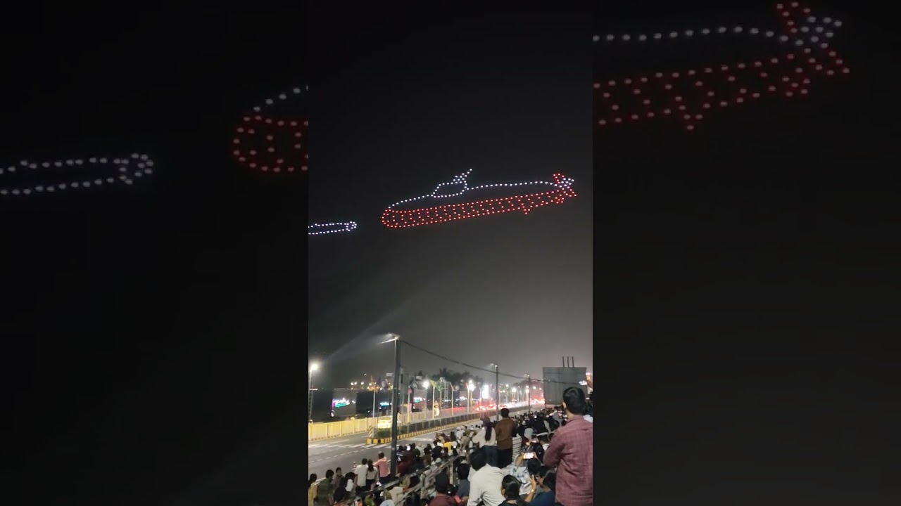 IFR/Drone show/2026/Vizag/Beach/19/02/26