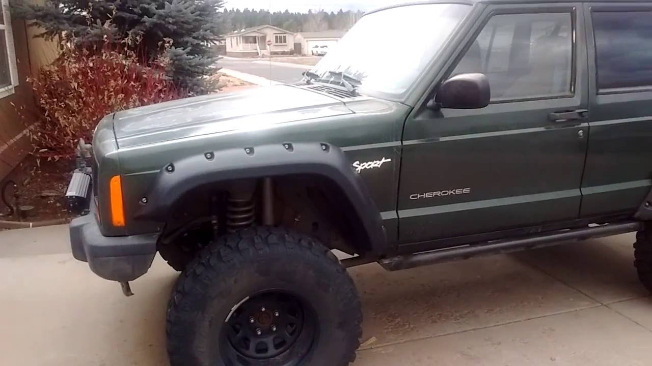 Jeep Cherokee XJ 4.5" Long Arm Lift on 33's Walk Around