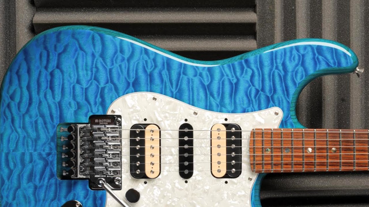 Deep Synthwave Groove Guitar Backing Track Jam in C