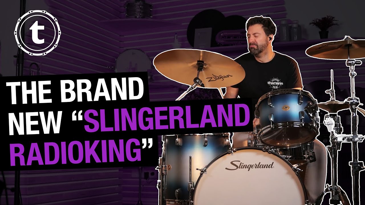Slingerland Radioking Returns 🎺 🔥 | First Look & Playtest