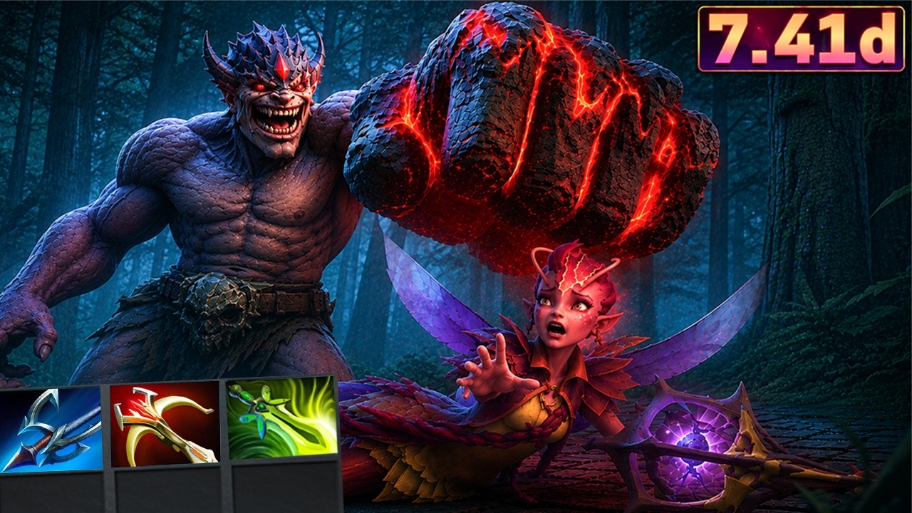 Lion через керри может решить исход игры, если играть правильно 👉