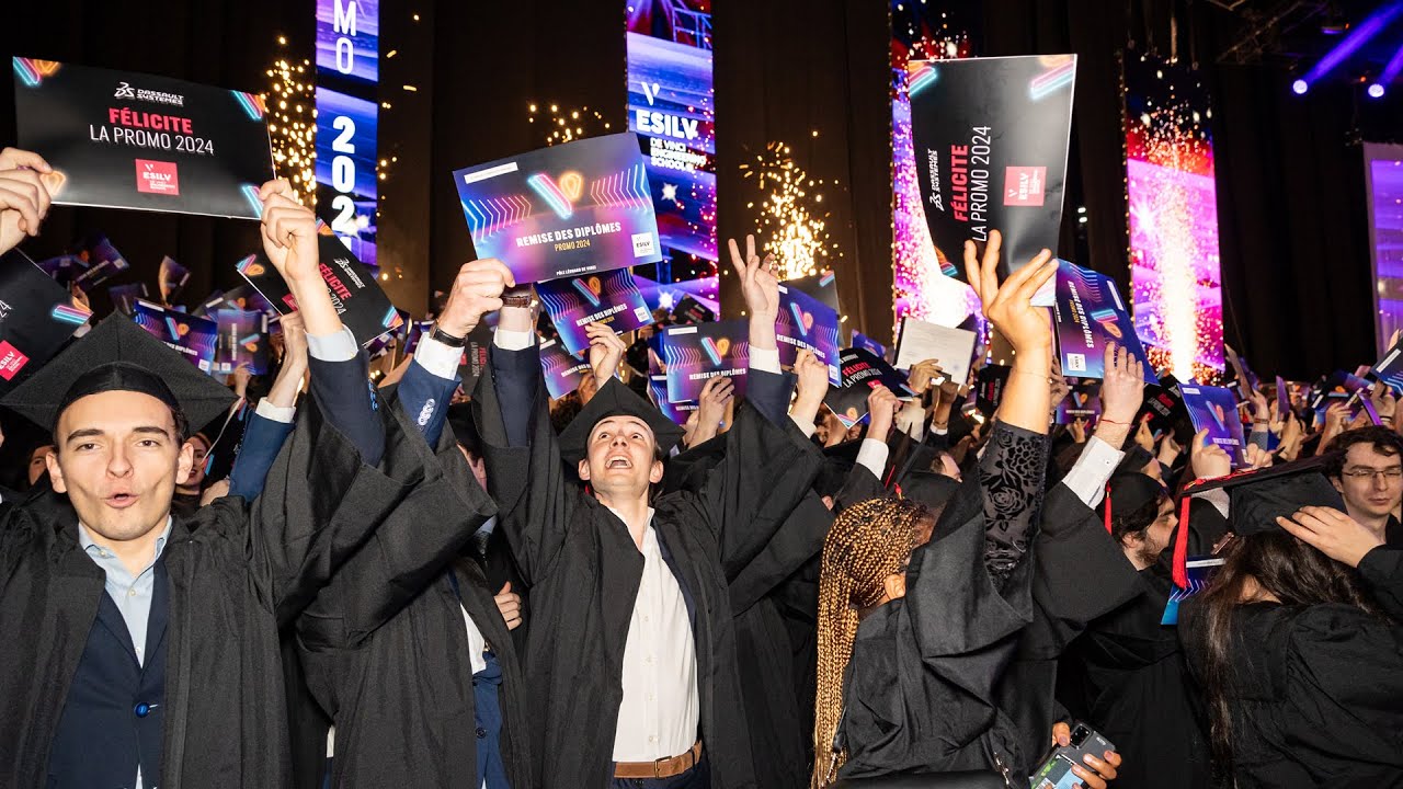 Remise des Diplômes Promo 2024 • EMLV ESILV IIM • Cérémonie intégrale