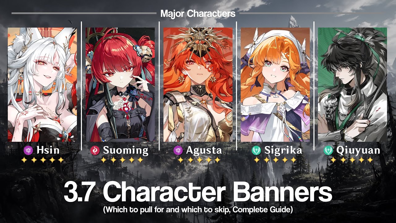 GOOD NEWS! 3.7 Hsin & Suoming REVEALED! Hsin Kit, Reruns & Pull Guide | Wuthering Waves