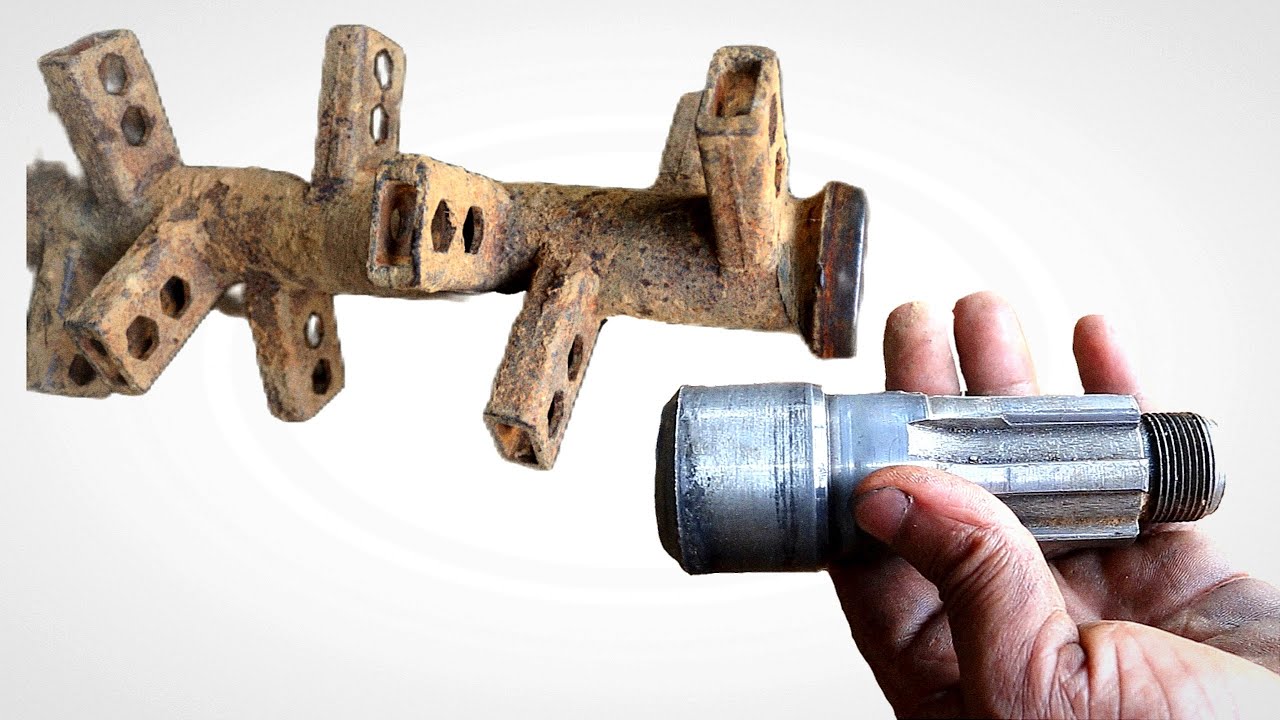 Power tiller Rotary tiller shaft repair.#broken_shaft_joint.লাঙ্গল সেইব জয়েন্ট পদ্ধতি।