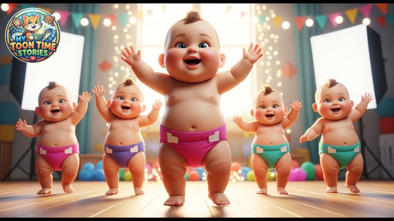 Dudi Dudi Dam Dam Dance 💃 | Dodi Dodi Dum Dum Kids Dance | Funny Kids Videos | Kids Rhymes #dudidudi