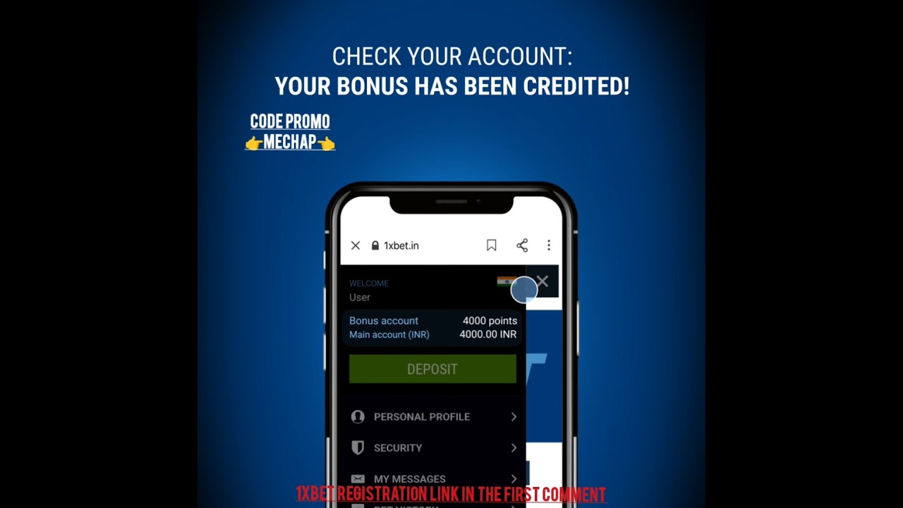 How to get 1XBET first deposit bonus. #1xbetaccount #1xbetfootballbatting #1xbetregistration
