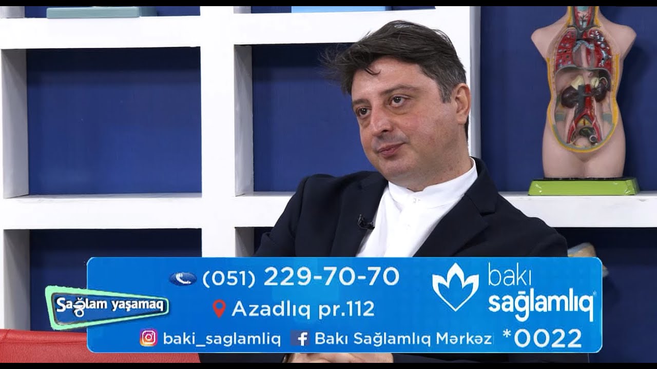 Kardioloq-aritmoloq Dos., Dr. Fərid Əliyev İctimai Tvdə 