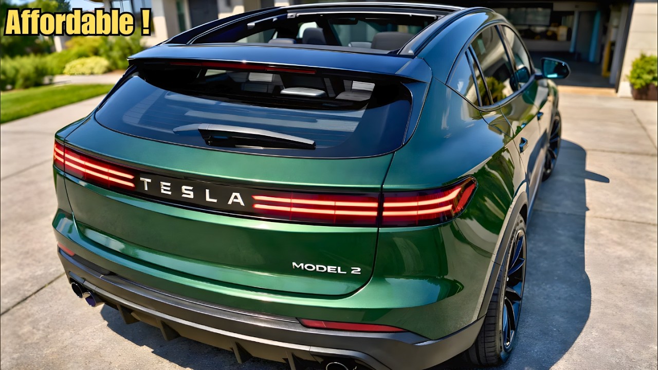 Новый внедорожник Tesla Model 2 2027 года уничтожит рынок электромобилей.