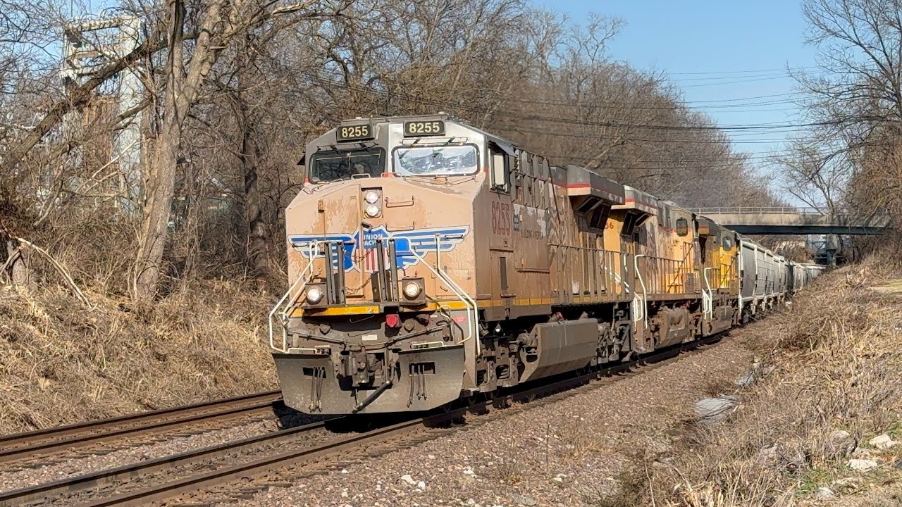 7 trains in 4 hours on Union Pacific’s Jefferson City Subdivision! 2/12/26