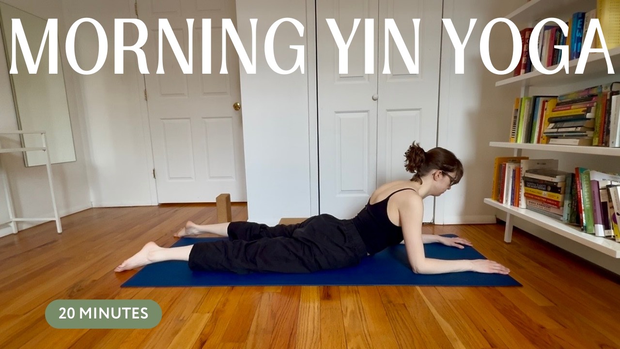 20 Min Morning Yin Yoga | Gentle Stretch to Wake Up & Release Tension