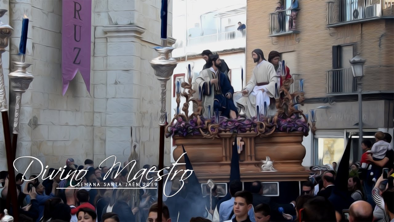 Divino Maestro en plaza de San Ildefonso - Semana Santa Jaén 2019