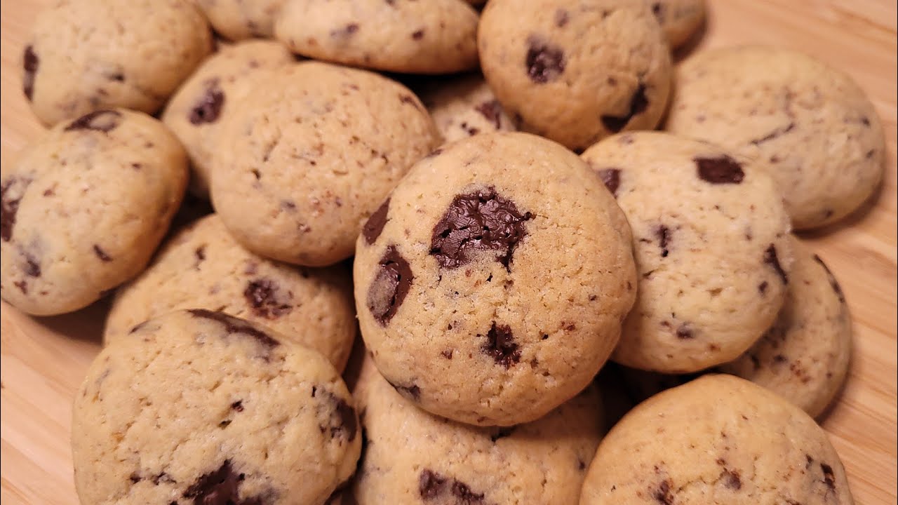 Домашнее 🍪ПЕЧЕНЬЕ🍪 с шоколадной крошкой|Простой РЕЦЕПТ ПЕЧЕНЬЯ