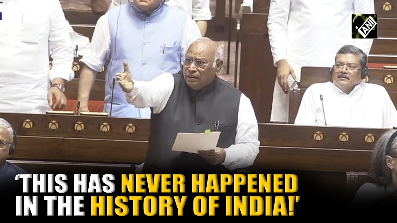 &lsquo;This has never happened&rsquo;: Mallikarjun Kharge slams govt over lathi-charge on students