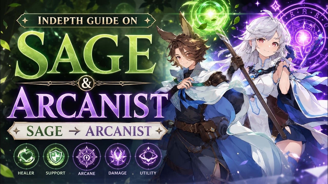 Sword x Staff - INDEPTH Sage &rarr; Arcanist GUIDE