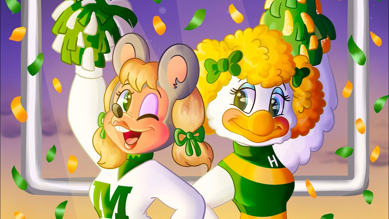 Mitzi Mozzarella and Helen Henny speed paint *REDRAW*