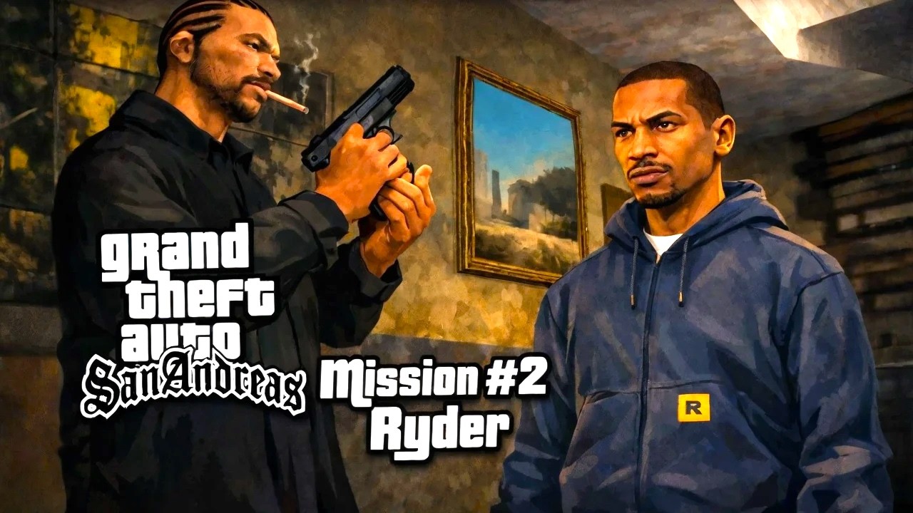 GTA San Andreas Beta Edition — Ryder Mission Gameplay