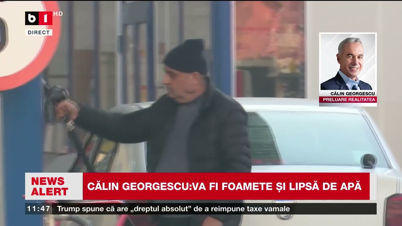 CĂLIN GEORGESCU, NOI DECLARAȚII HALUCINANTE_Știri B1TV_16 mar. 2026