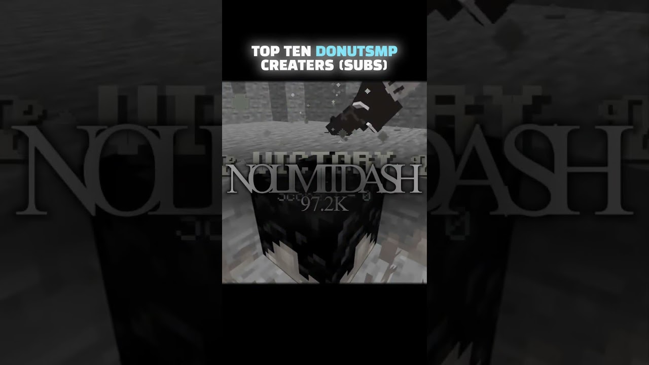 Top Ten DonutSMP Creators 